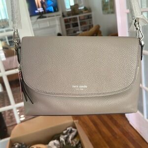 Kate Spade Gray Crossbody Bag